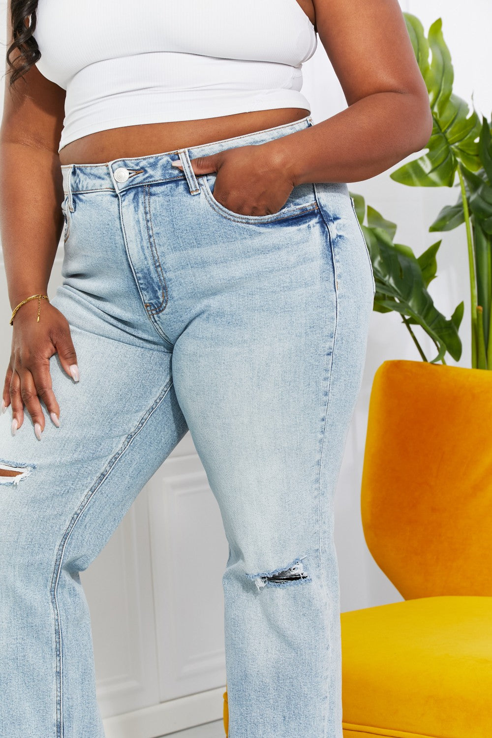 Bethany Full Size 90's Jeans