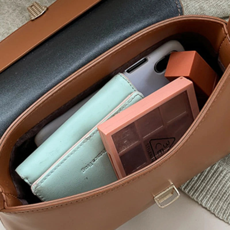 Luxury Brand Crossbody Bags For Women Fashion Design Underarm 2023 Woman Shoulder Bag Female Handbag And Purses Solid Color