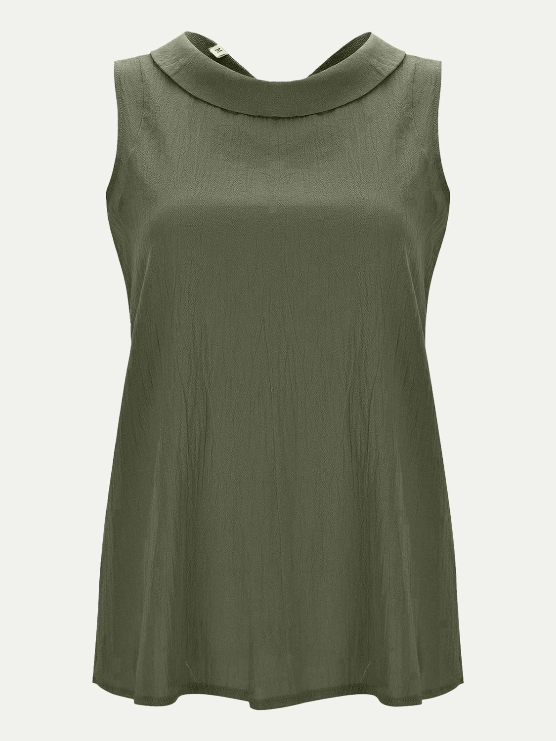 Full Size Round Neck Sleeveless Top